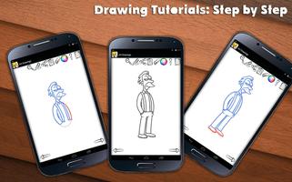 Learn To Draw Springfield syot layar 2