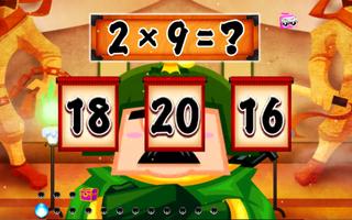 Math Ninja Free -Times Table- スクリーンショット 3