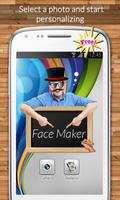 Funny face maker-face changer Plakat