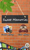 Sweet memories photos album poster