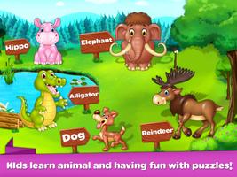 Kids Puzzles - Learning Game Baby Puzzles 스크린샷 1