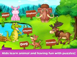Kids Puzzles - Learning Game Baby Puzzles capture d'écran 1