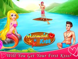 Mermaid Kiss - Mermaid Romance Girls Game capture d'écran 1