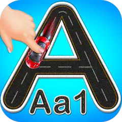 Road Tracing Book - Alphabets & Numbers Tracing