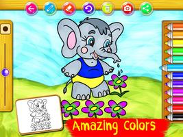 Animal Coloring Book - Learn To Draw Animals Cartaz