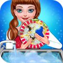 Dish Washer And Cleaning For Girls APK