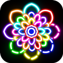 Glow Drawing Book - Neon Paint APK