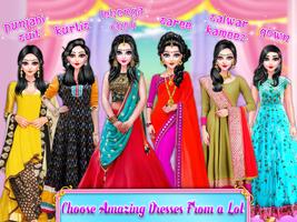 Indian Dressup Saree Fashion Salon screenshot 1
