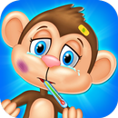Pet Monkey Care - Baby Animal Doctor Games APK