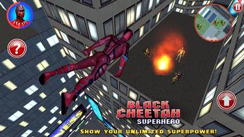 Black Cheetah Superhero स्क्रीनशॉट 1