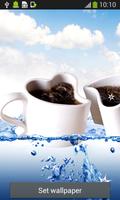 Coffee Cup Live Wallpapers syot layar 1