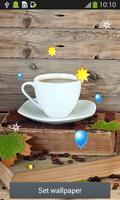 Coffee Cup Live Wallpapers syot layar 3