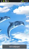 dauphins vivent fonds d'écran capture d'écran 3