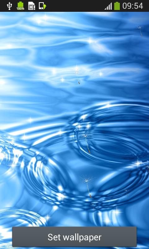 Descarga de APK de fondos de pantalla de agua para Android