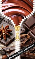 tela de bloqueio de chocolate Cartaz