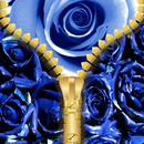 rose bleue écran verrouillage APK