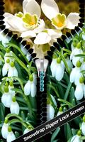 tela de bloqueio snowdrop Cartaz