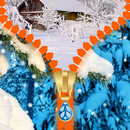 tela de bloqueio queda de neve APK