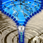 آیکون‌ Water Zipper Lock Screen