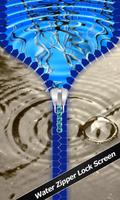پوستر Water Zipper Lock Screen