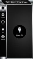 برنامه‌نما Water Zipper Lock Screen عکس از صفحه