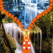 Cachoeira tela de bloqueio
