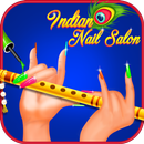 Indian Girl Nail Salon - Indian Girl Games APK
