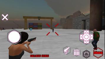 Girl vs Zombies تصوير الشاشة 1