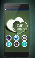 Gif stickers for WhatsApp messenger screenshot 1