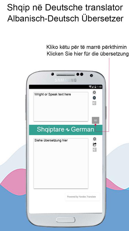 Albanian German Translator For Android Apk Albanian German Translator Poster Screenshot 1