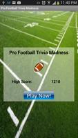 Pro Football Trivia Madness Poster