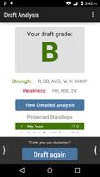 Fantasy Baseball DraftWizard capture d'écran 2