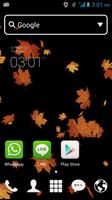 Golden Leaves Live Wallpaper screenshot 1