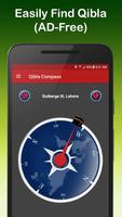 Qibla Compass (Ads-Free) ảnh chụp màn hình 1