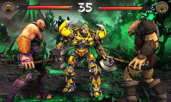 Monster vs Robot - Warriors Galaxy Battle 3D ภาพหน้าจอ 2