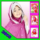 Kids fashion Hijab 2018 icône