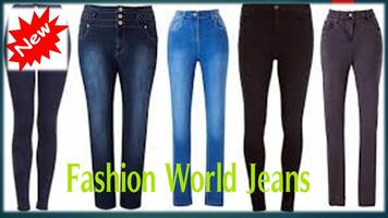 Fashion World Jeans for Women Affiche