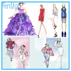 Icona disegni di moda fashion