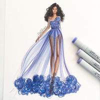 Fashion Designs Sketching poster