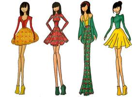 Fashion Designs Sketching screenshot 1