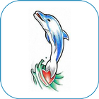 Dolphin Tattoo Designs icône
