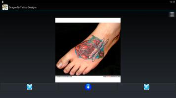 Dragonfly Tattoo Designs تصوير الشاشة 3
