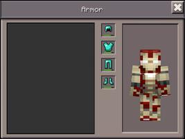 Mod Iron Armor Hero for MCPE captura de pantalla 1