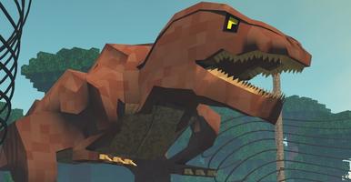 Mod Jurassic Quest for MCPE captura de pantalla 2