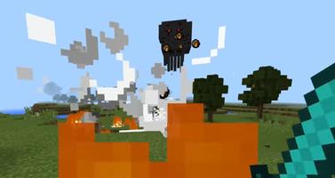 Mod 3 Headed Ghast Boss for MCPE poster