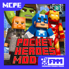 Mod Pocket Heroes Pro for MCPE ícone