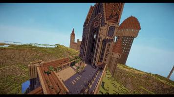 Map Hogwarts Quidditch Match for MCPE capture d'écran 1