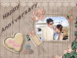 Best Wedding Anniversary Frame اسکرین شاٹ 1