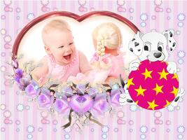 Cute Baby Frames Photo Editor स्क्रीनशॉट 1