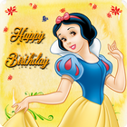 Princess Birthday Party Card!! иконка